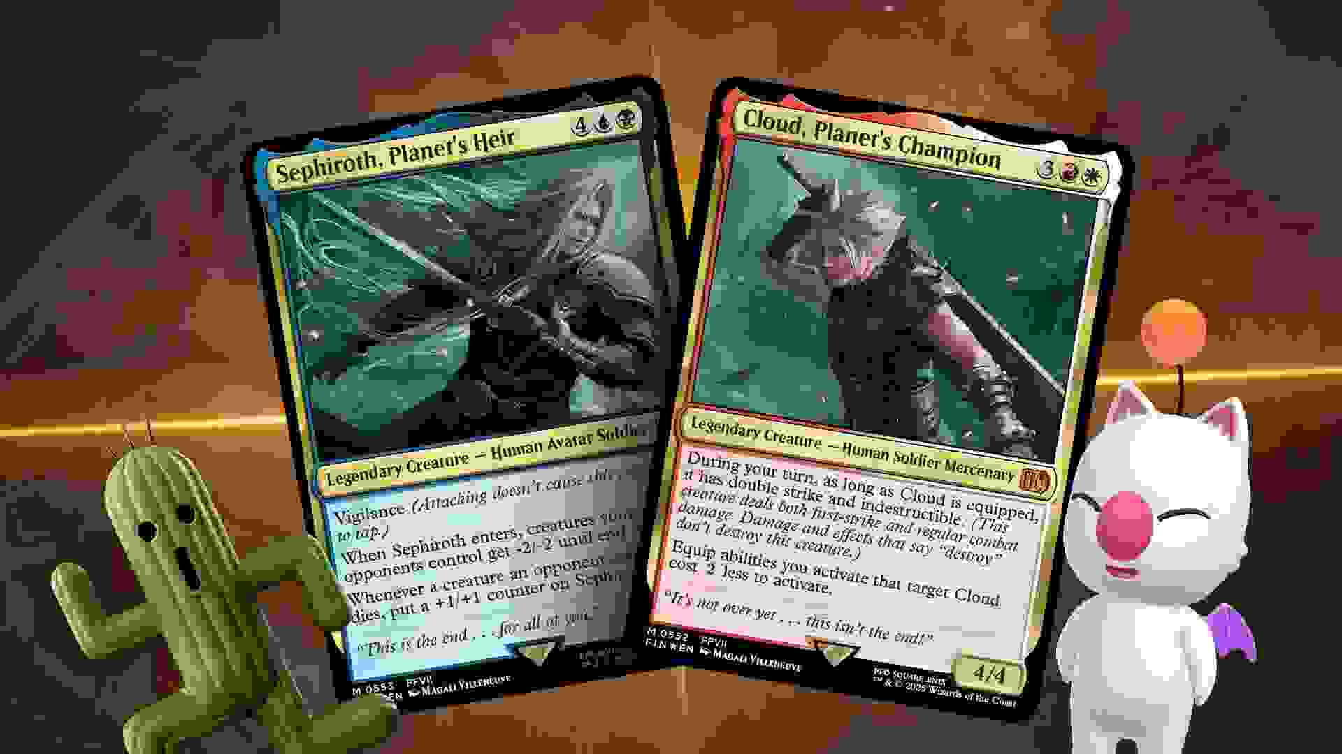 Imagem de fundo do produto Coleção Final Fantasy chega ao Magic: The Gathering