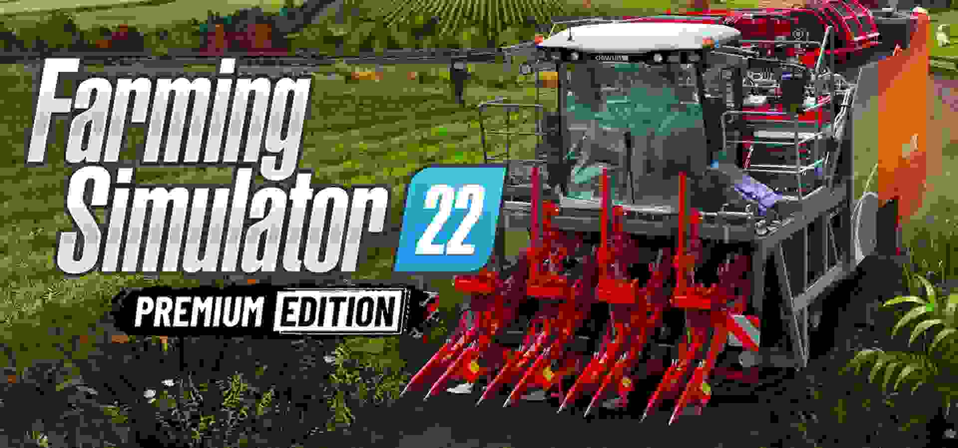 Imagem de fundo do produto Farming Simulator 22 Premium Edition - PS4 & PS5