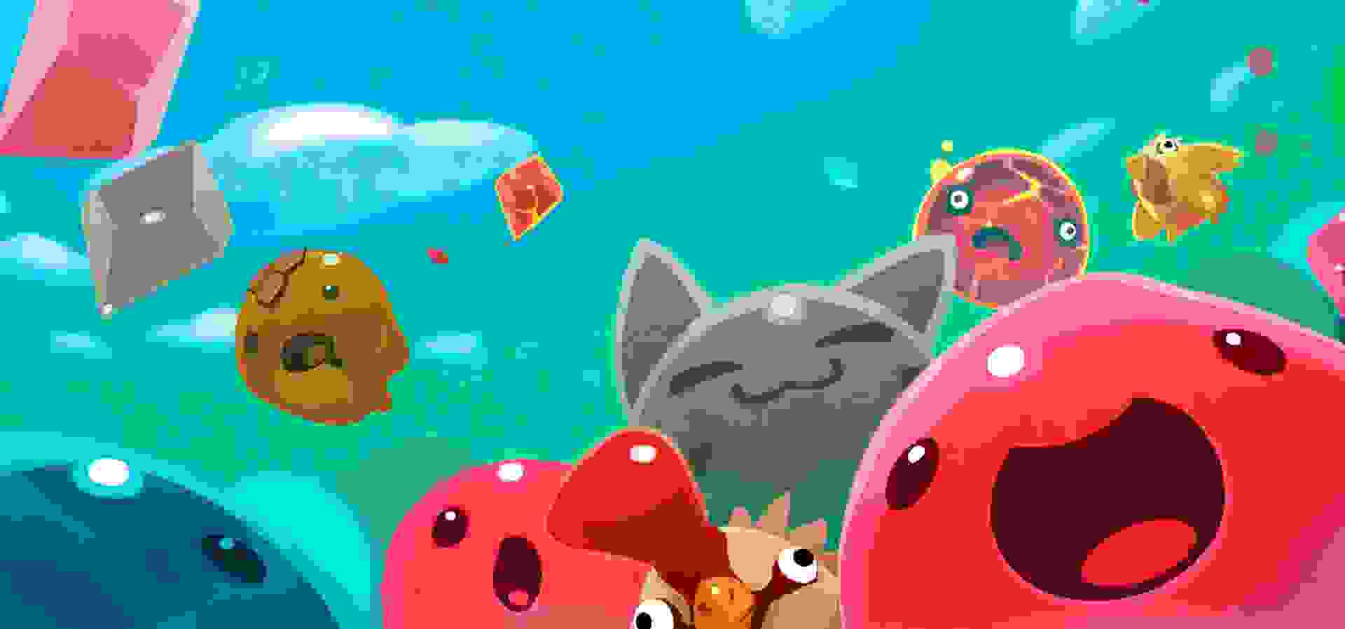 Imagem de fundo do produto Slime Rancher - PS4