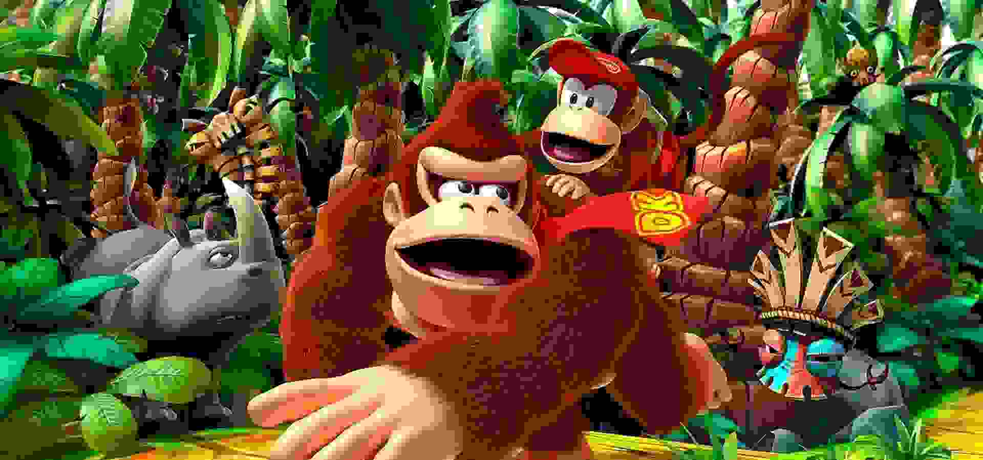 Imagem de fundo do produto Donkey Kong Country™ Returns HD - Switch