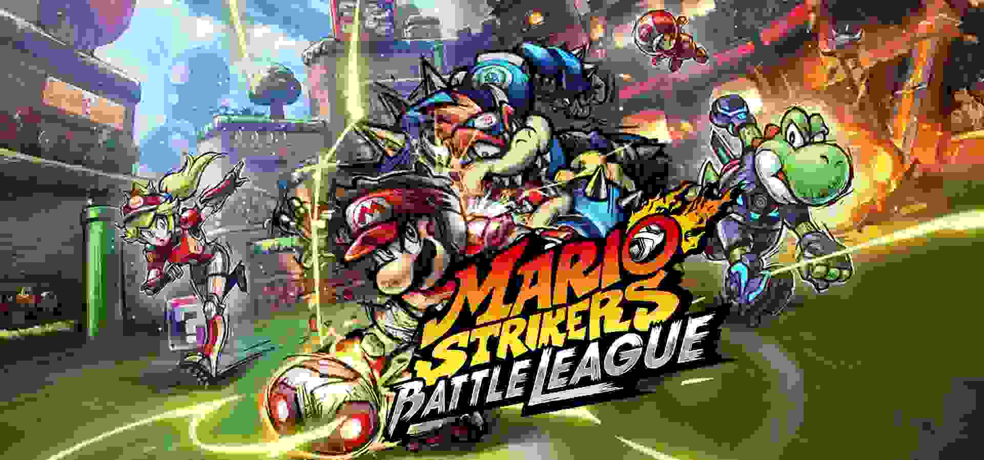 Imagem de fundo do produto Mario Strikers™: Battle League - Switch