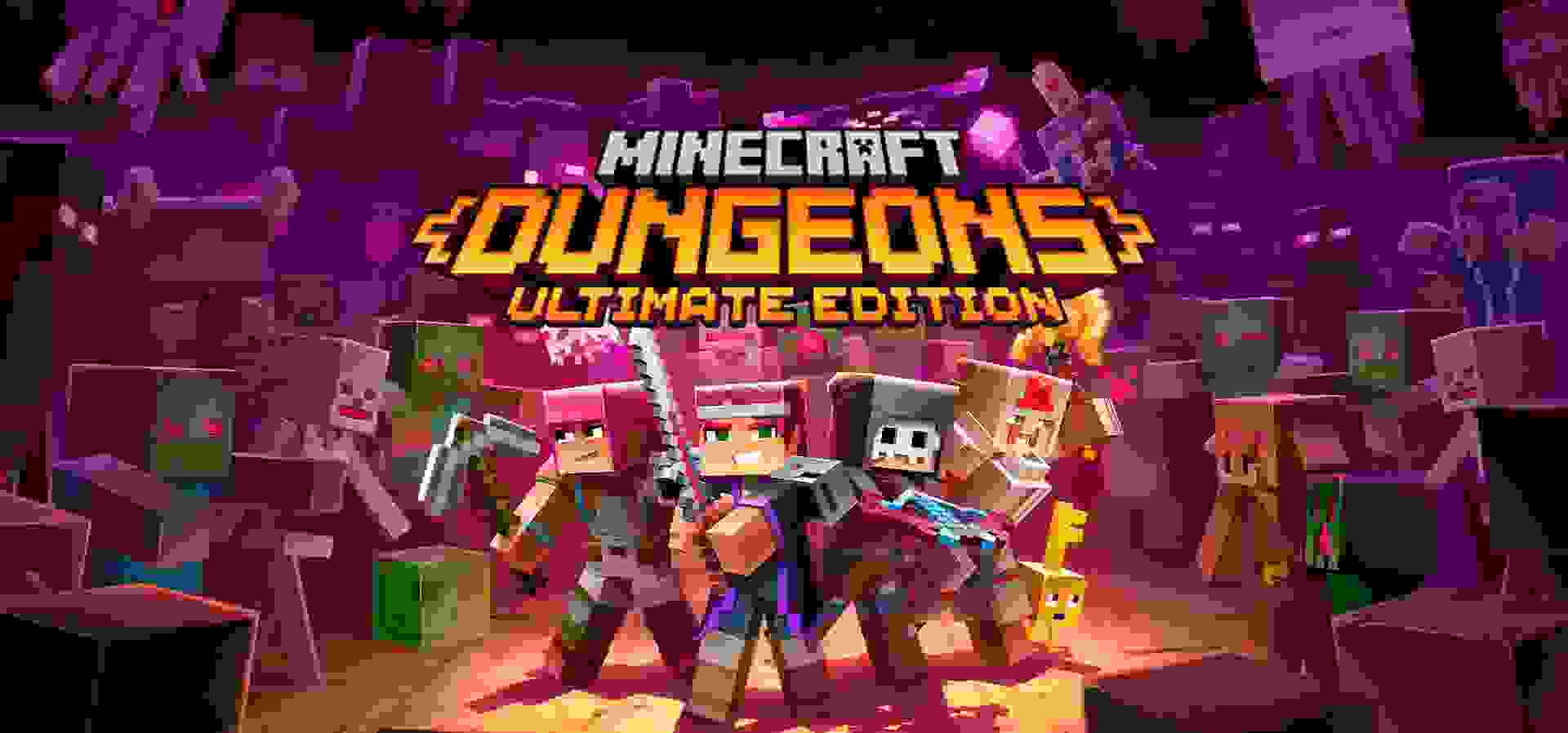 Imagem de fundo do produto Minecraft Dungeons: Ultimate Edition - Xbox One e Series X|S