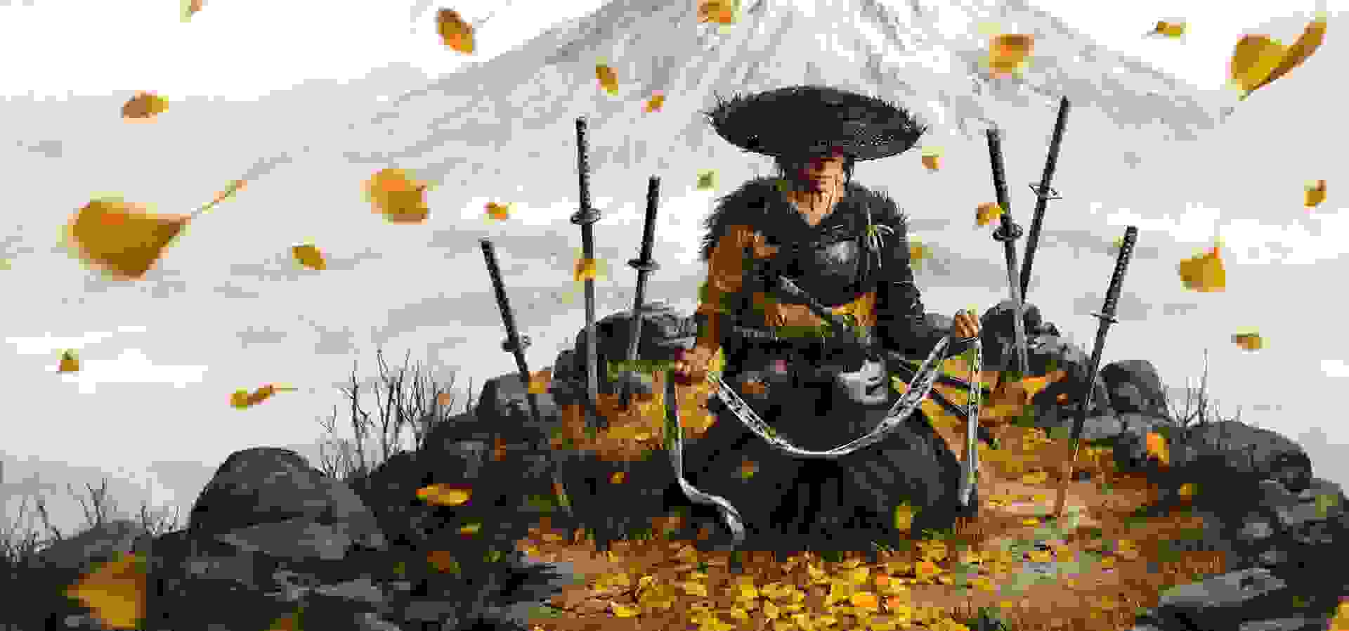 Imagem de fundo do produto Ghost of Yōtei™ Edição Digital Deluxe - PS5