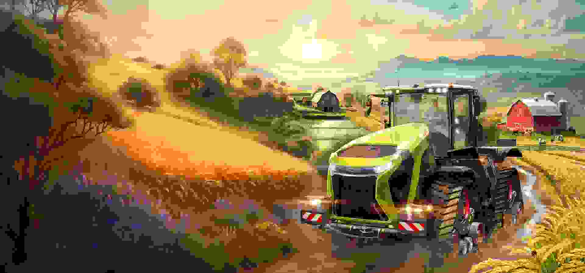 Imagem de fundo do produto Farming Simulator 25 - Xbox Series X|S