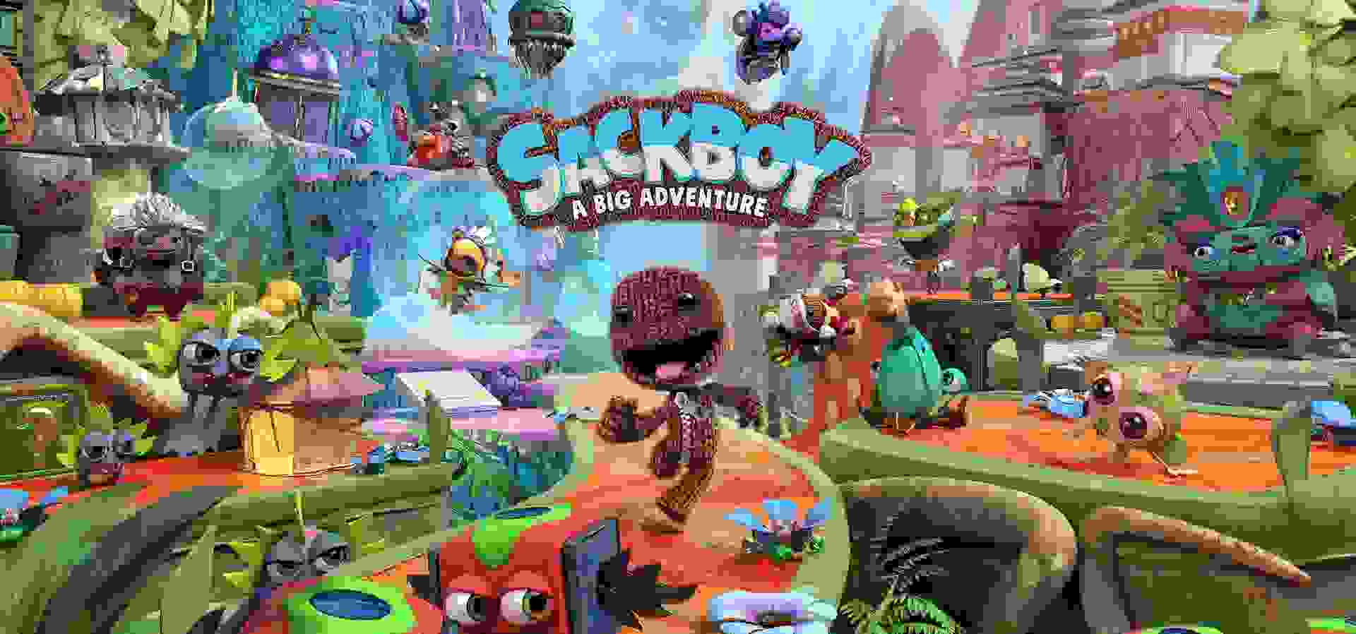 Imagem de fundo do produto Sackboy: Uma Grande Aventura PS4 - Físico