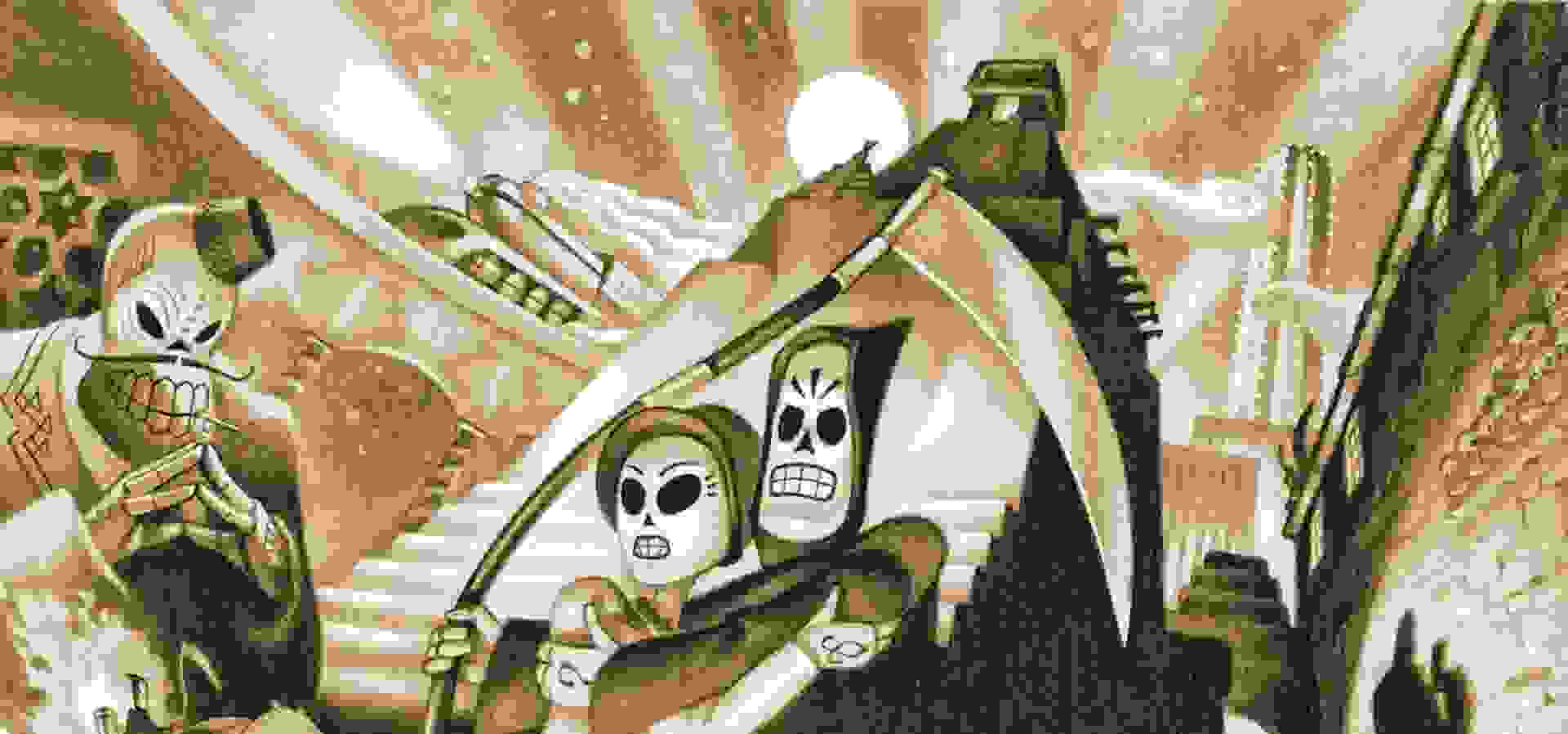 Imagem de fundo do produto Grim Fandango Remastered - Switch