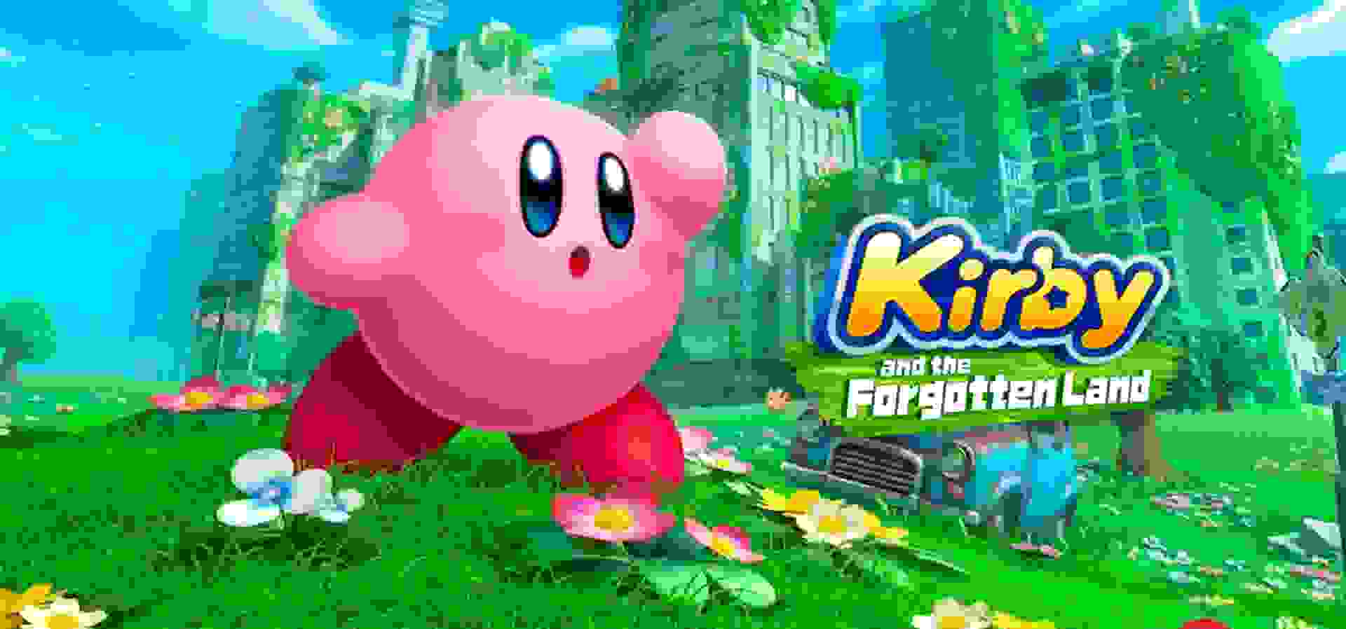 Imagem de fundo do produto Kirby™ and the Forgotten Land - Switch