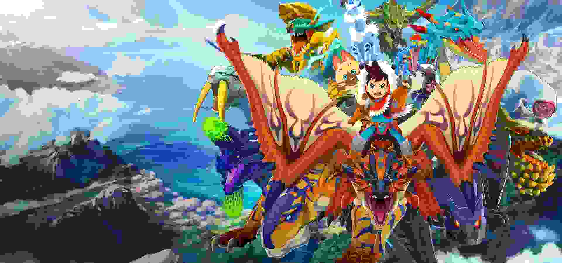 Imagem de fundo do produto Monster Hunter Stories - Switch