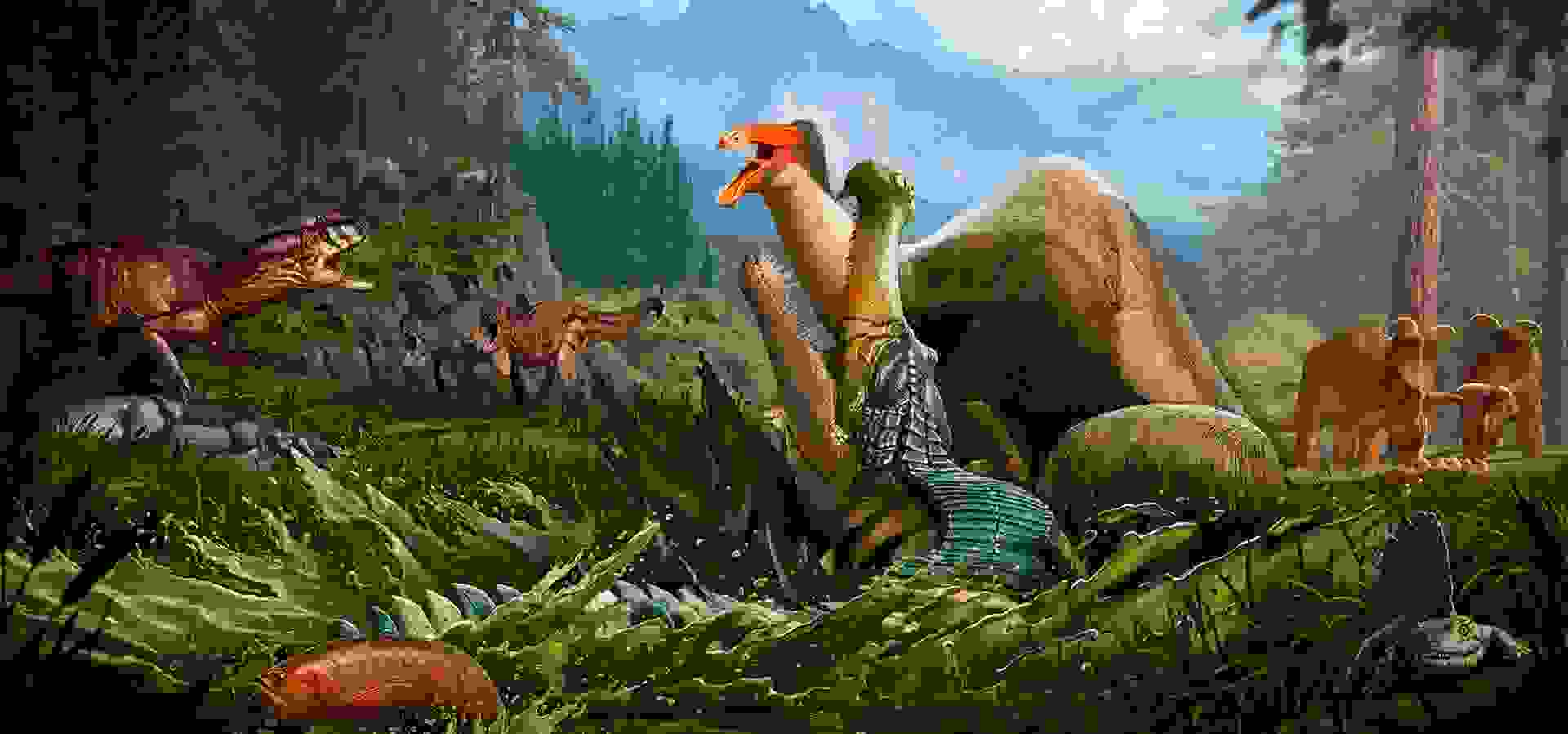 Imagem de fundo do produto Path of Titans - Pacote dos Fundadores Deluxe - PS4 & PS5