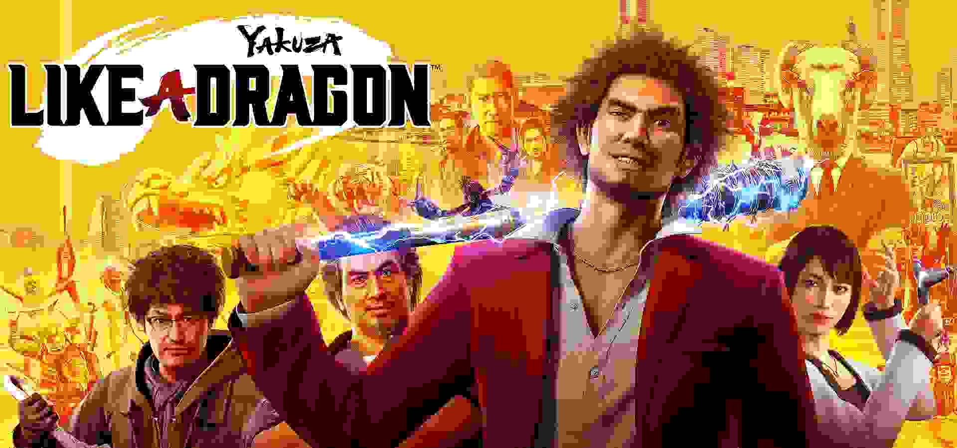 Imagem de fundo do produto Yakuza: Like a Dragon PS4 - Físico