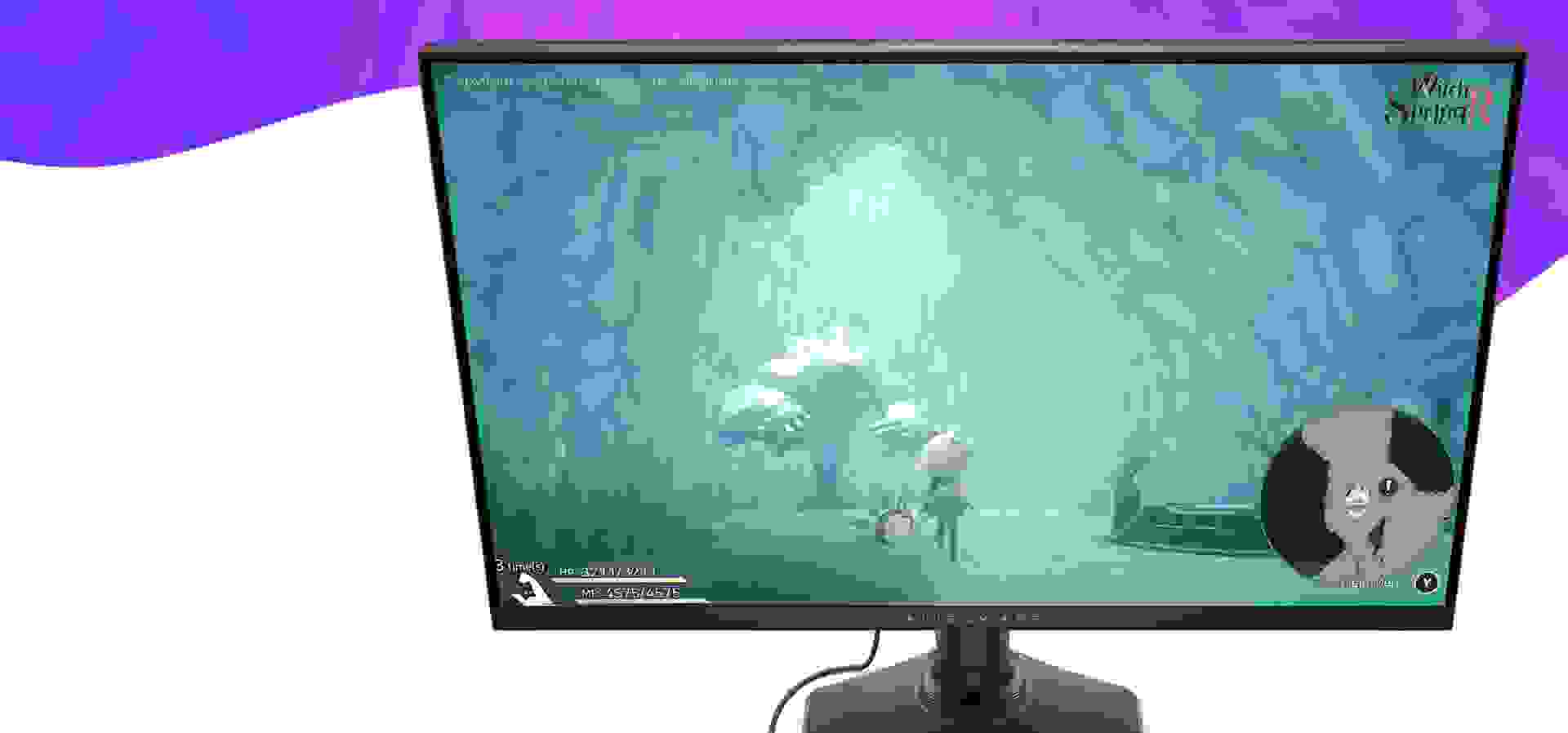 Imagem de fundo do produto Monitor Gamer Alienware 27” – AW2724DM
