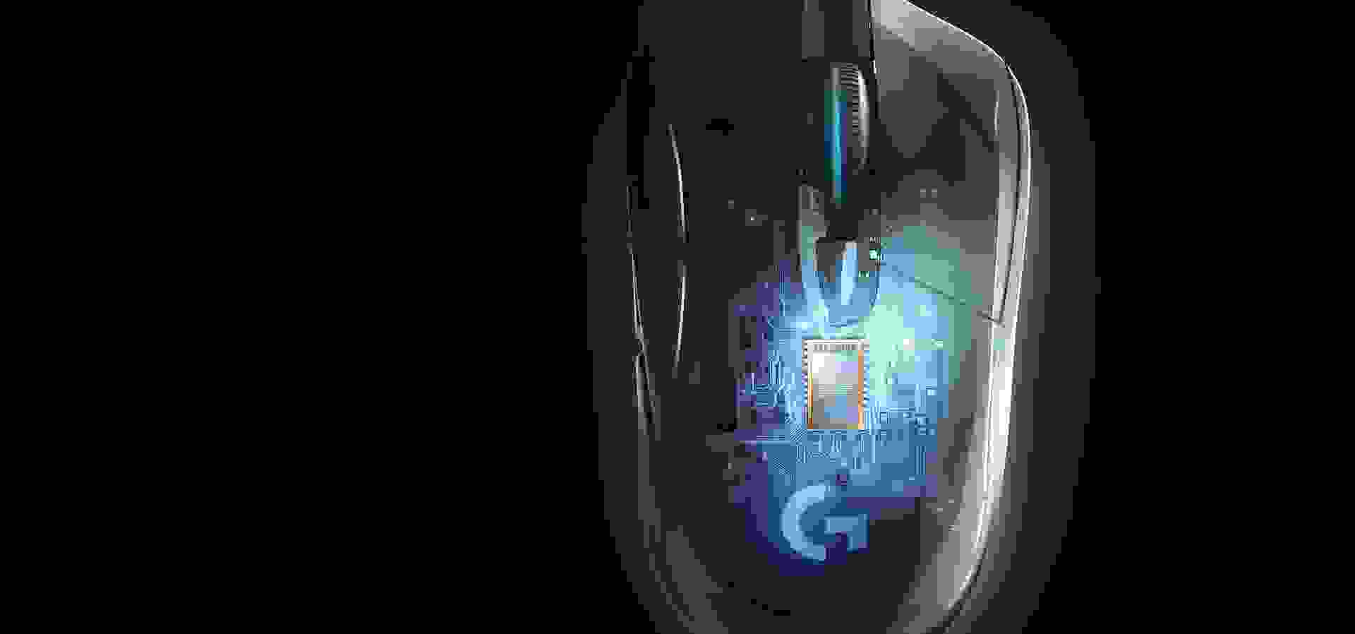 Imagem de fundo do produto Mouse Gamer sem fio Logitech G703 Lightspeed
