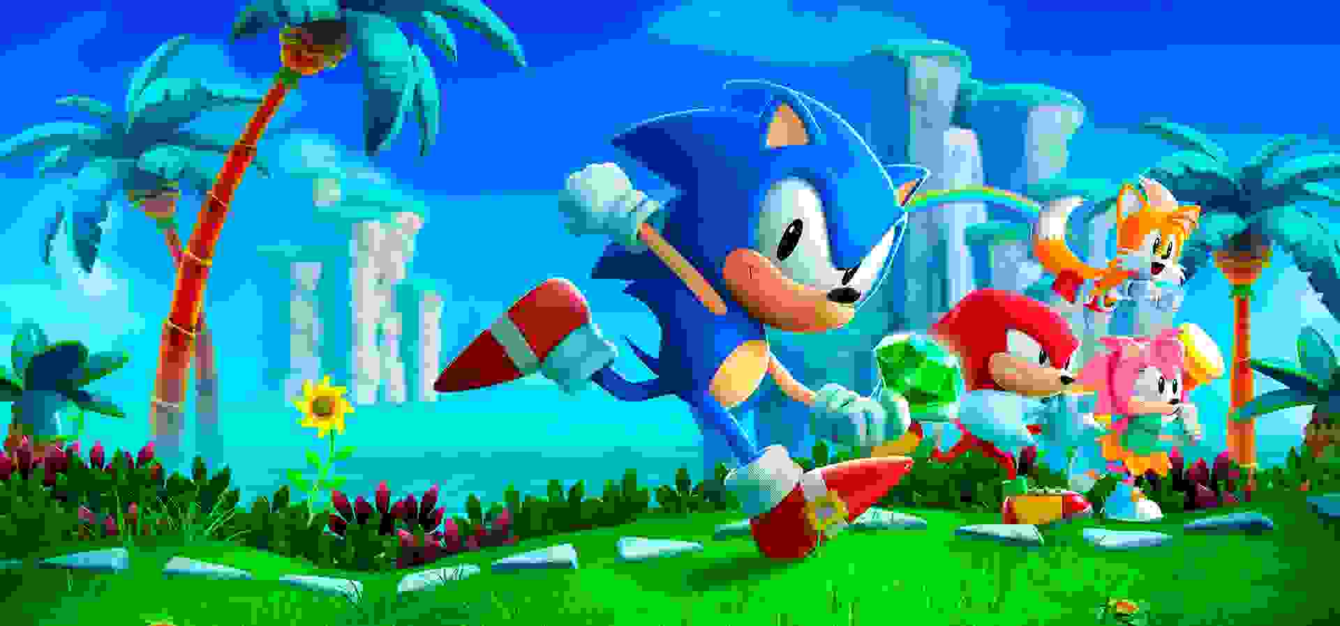 Imagem de fundo do produto Sonic Superstars PS5 - Físico