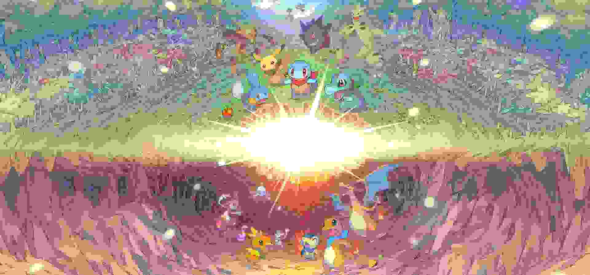 Imagem de fundo do produto Pokémon Mystery Dungeon™: Rescue Team DX - Switch