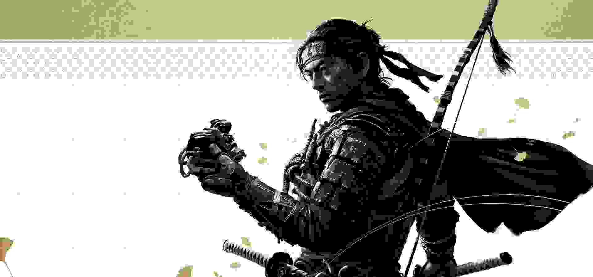 Imagem de fundo do produto Ghost of Tsushima Director's Cut PS4 - Físico