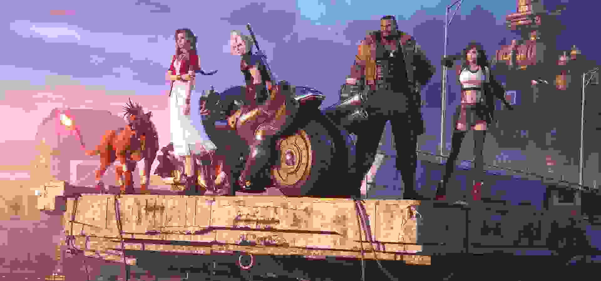 Imagem de fundo do produto Final Fantasy VII Remake Intergrade - PS5