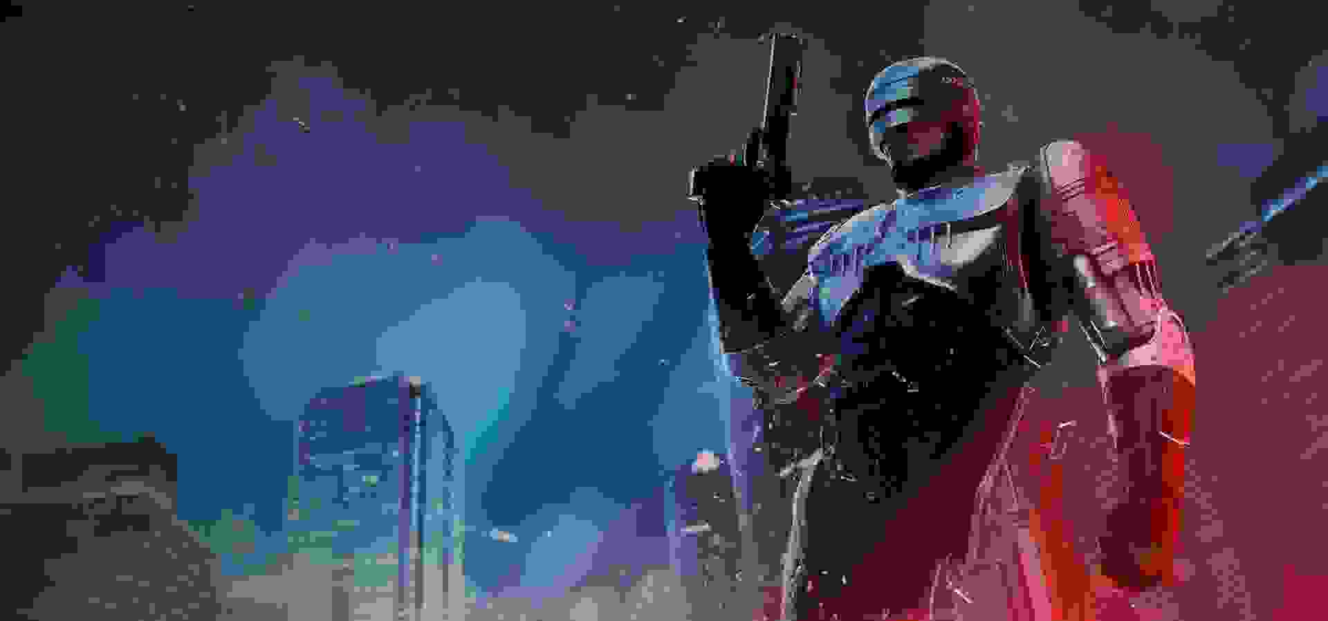 Imagem de fundo do produto RoboCop: Rogue City - Xbox Series X|S e PC