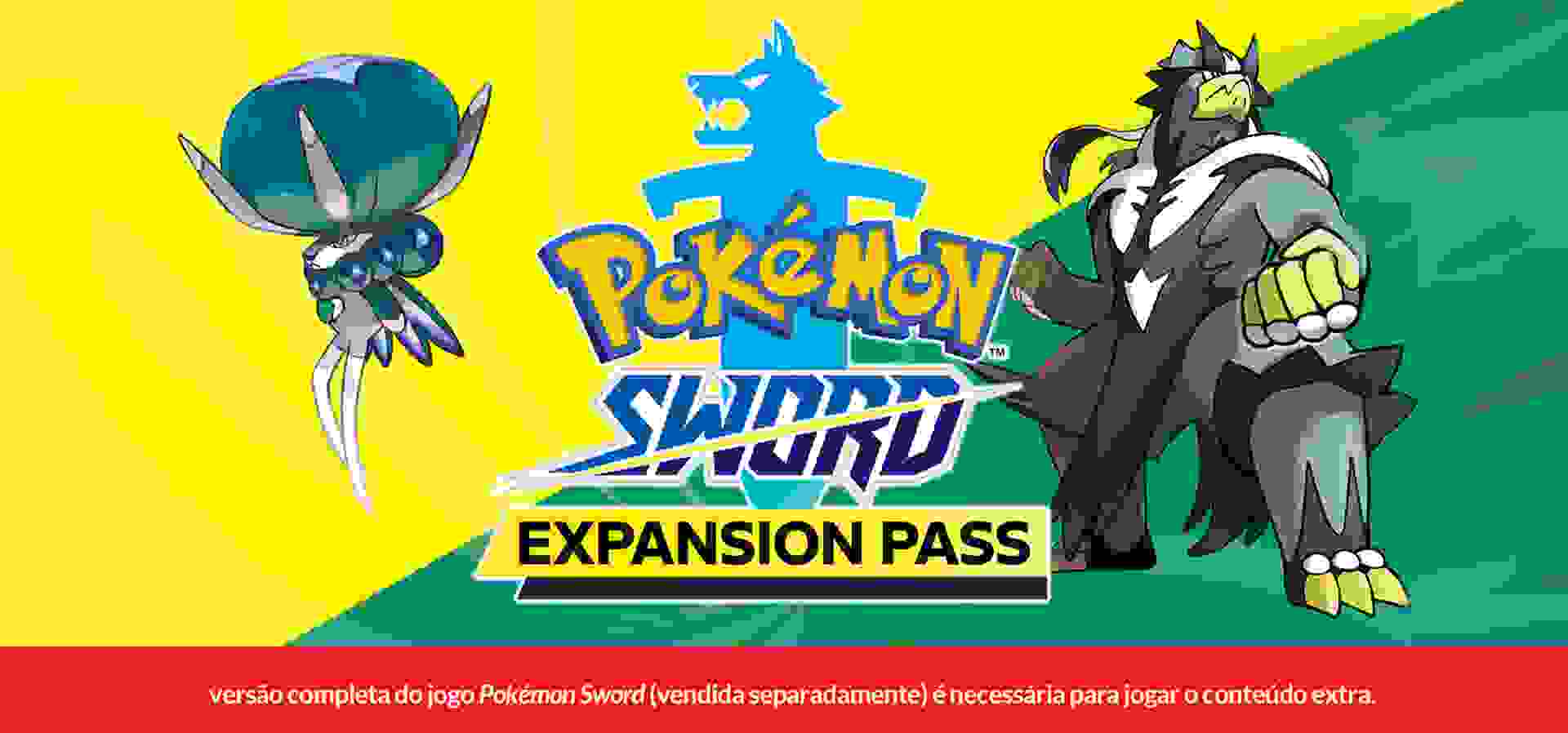 Imagem de fundo do produto Pokémon™ Sword Expansion Pass DLC - Switch