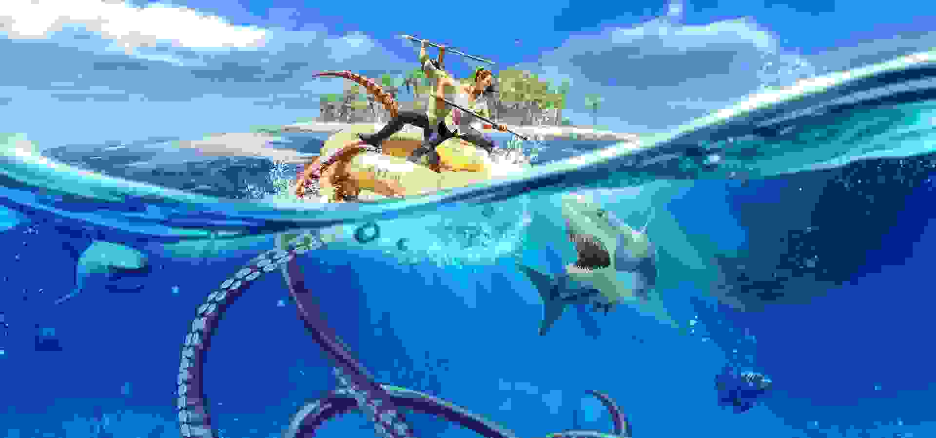 Imagem de fundo do produto Stranded Deep - Xbox One e Series X|S