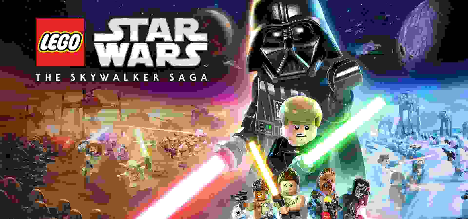 Imagem de fundo do produto LEGO® Star Wars™ A Saga Skywalker - PS4 & PS5