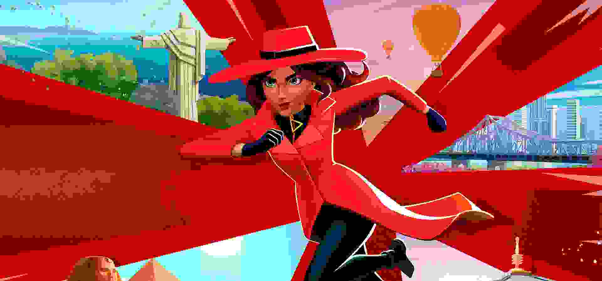 Imagem de fundo do produto Carmen Sandiego - Edição de Luxo DLC - Switch