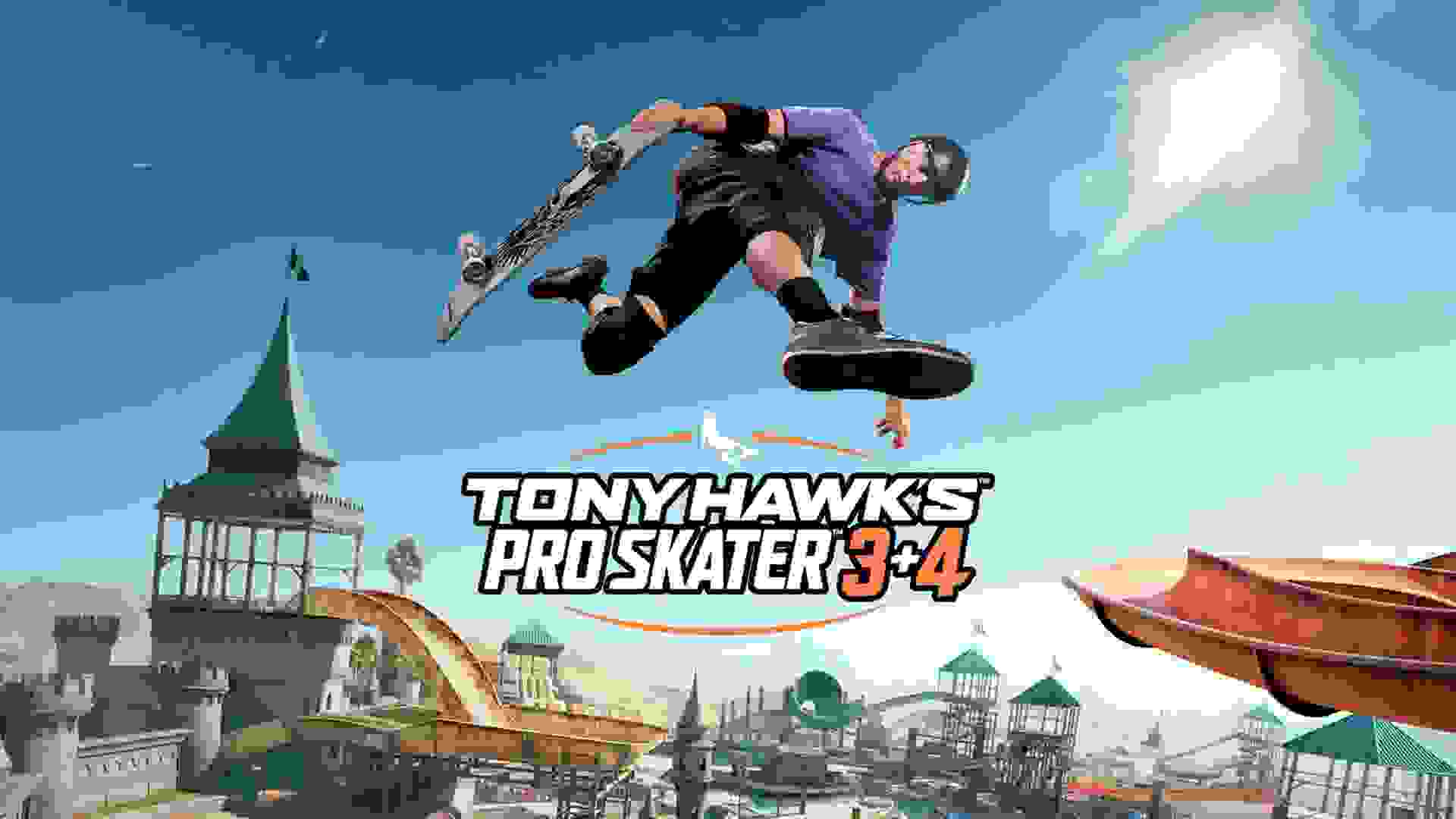 Imagem de fundo do produto Tony Hawk Pro Skater 3+4 Volta em Julho!