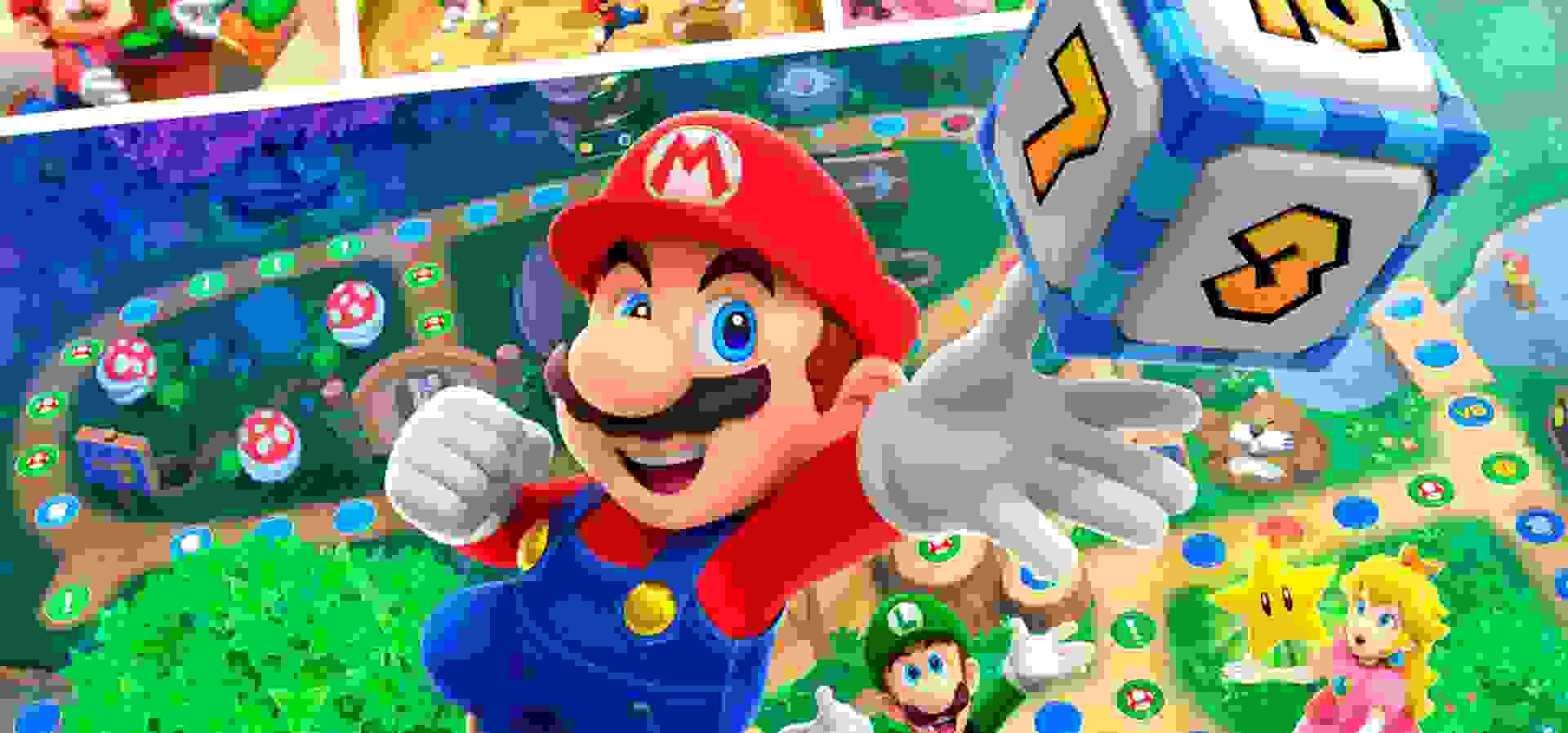 Imagem de fundo do produto Mario Party Superstars - Switch