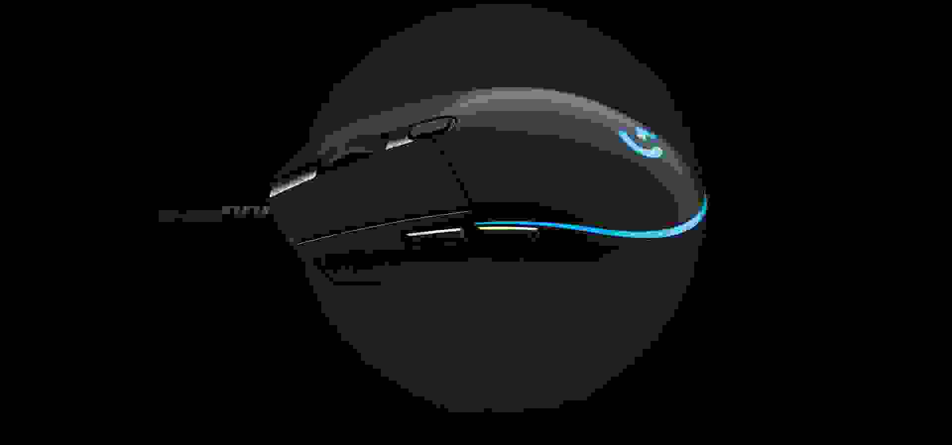 Imagem de fundo do produto Mouse Gamer com fio Logitech G Pro
