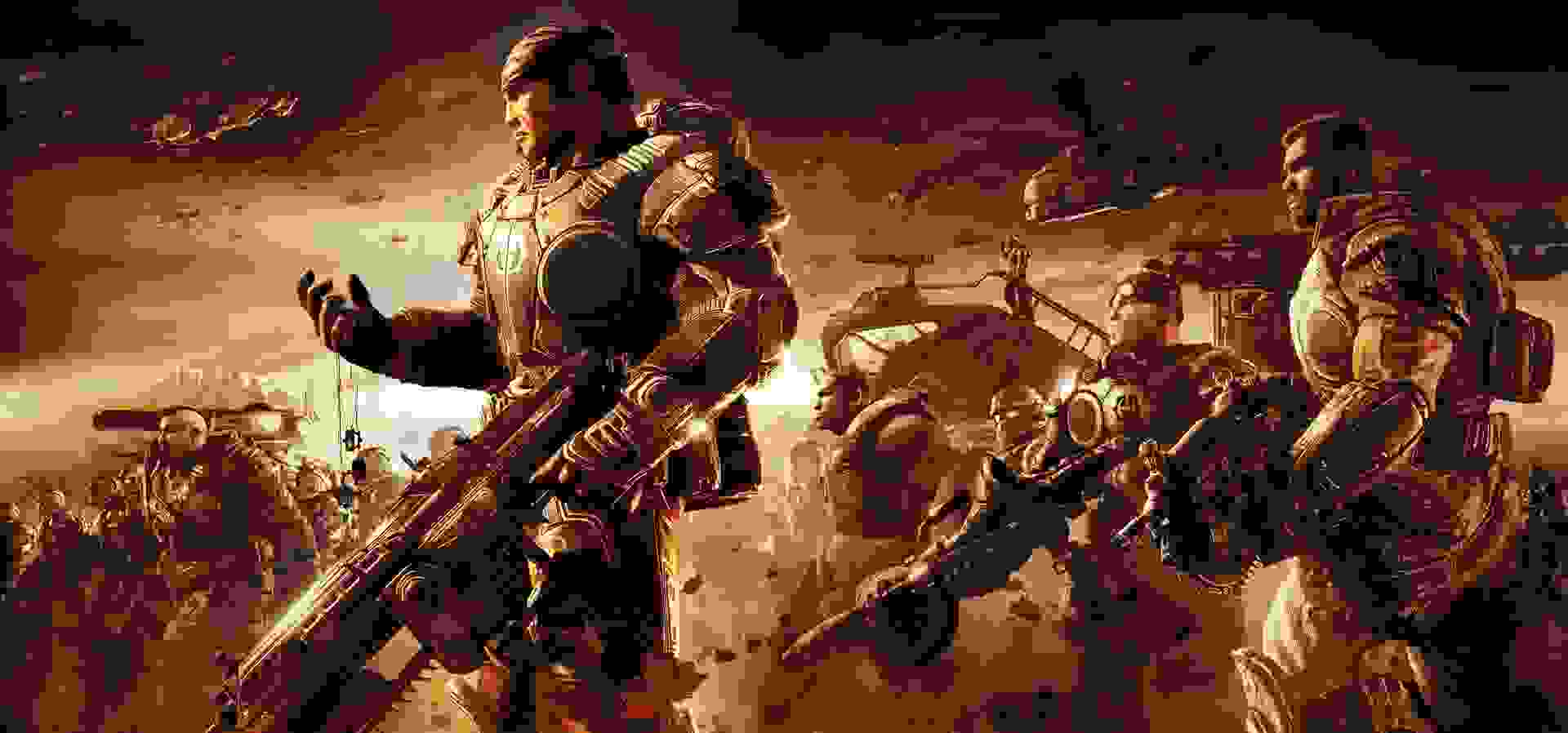 Imagem de fundo do produto Gears of War 2 - Xbox One e Series X|S