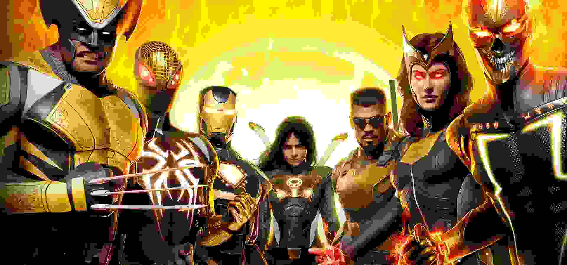Imagem de fundo do produto Marvel's Midnight Suns Edição Padrão - PS4