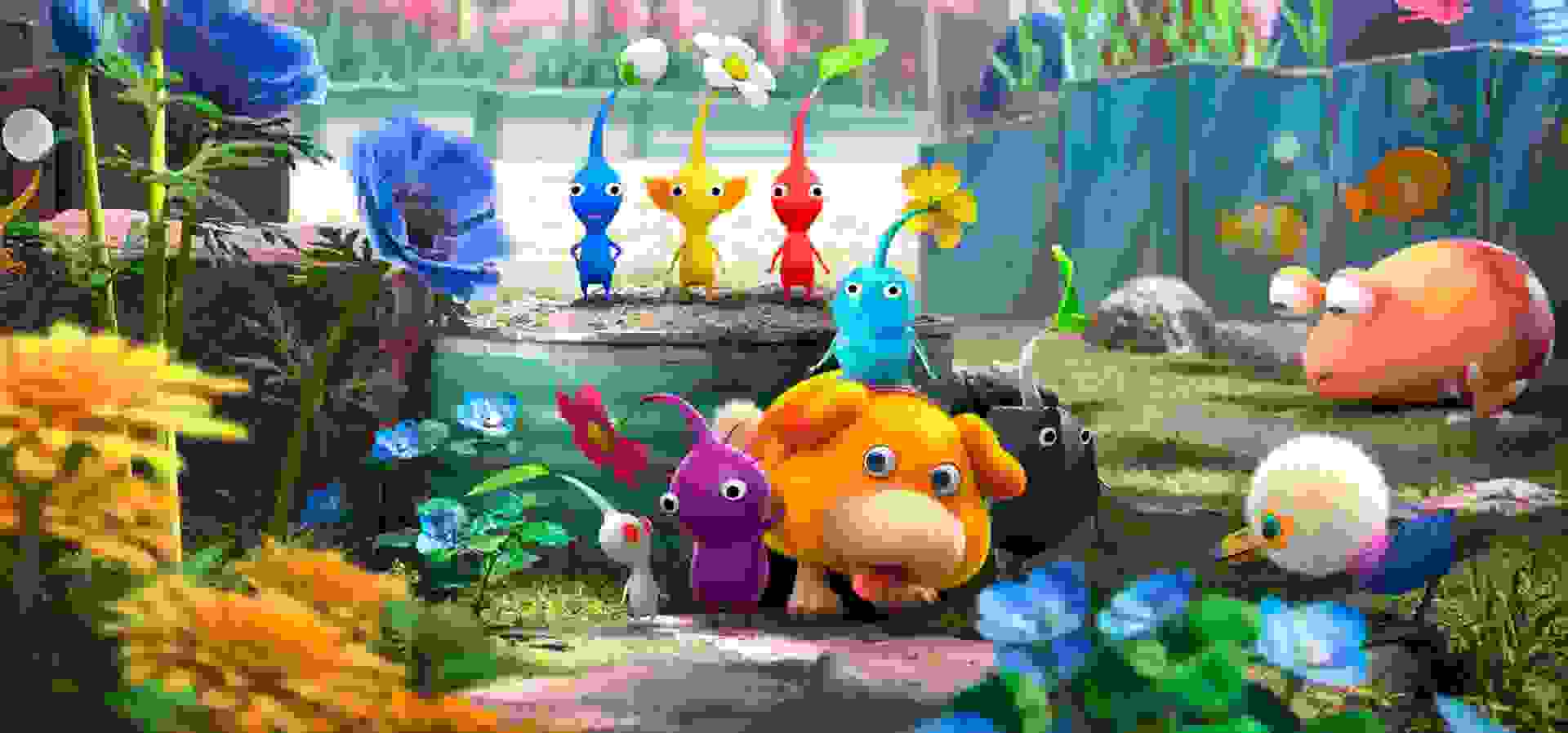 Imagem de fundo do produto Pikmin 4 - Switch