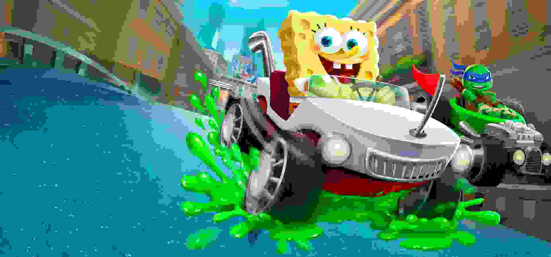 Imagem de fundo do produto Nickelodeon Kart Racers - PS4