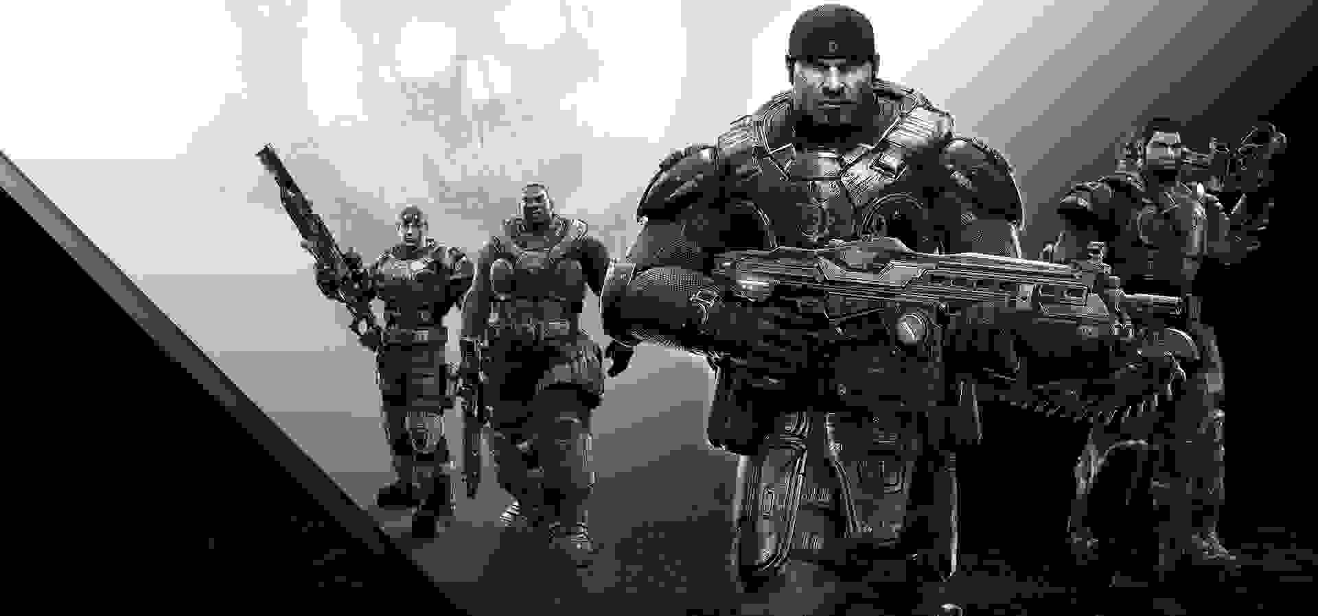 Imagem de fundo do produto Gears of War: Ultimate Edition Deluxe Version - Xbox One e Series X|S