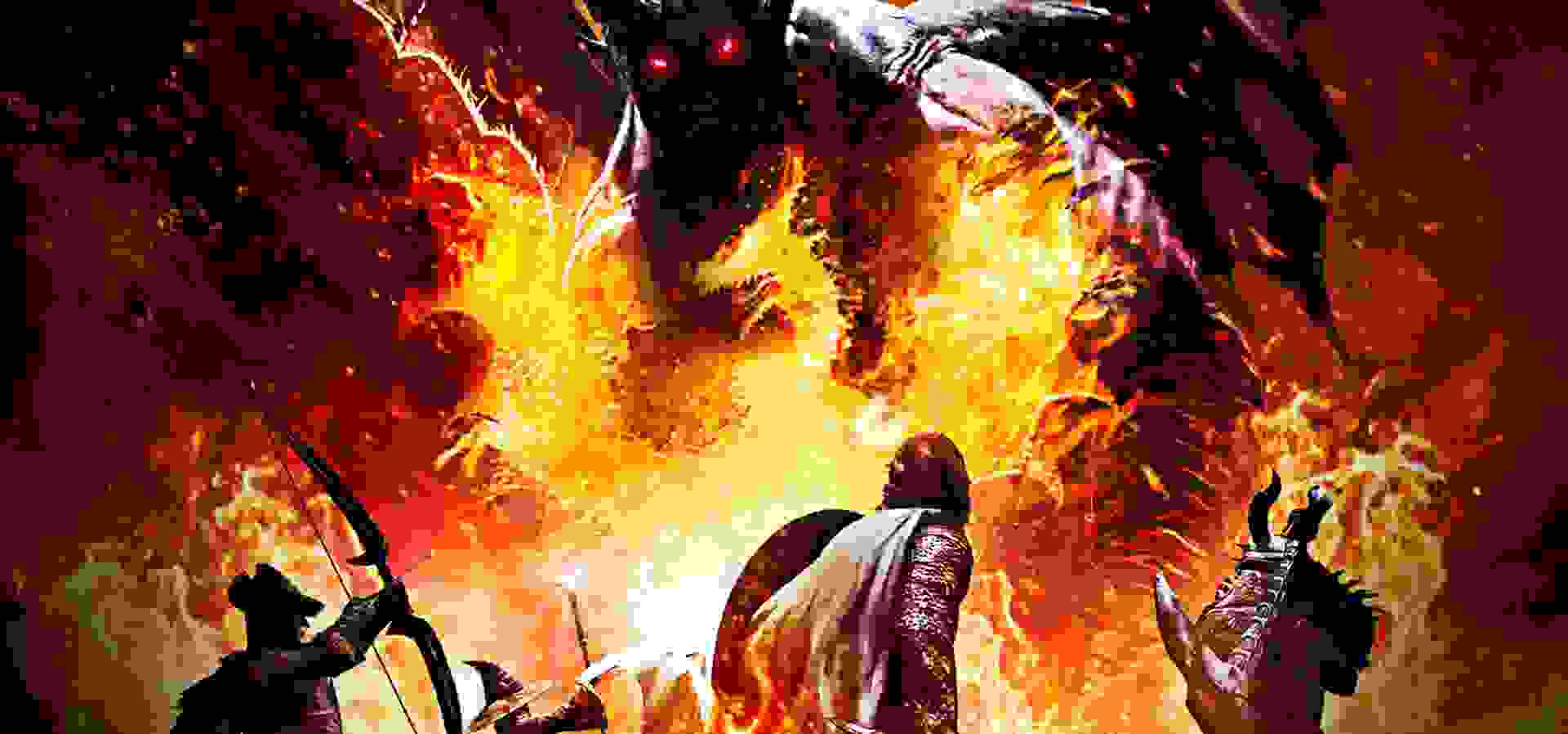 Imagem de fundo do produto Dragon's Dogma: Dark Arisen PS4 - Físico