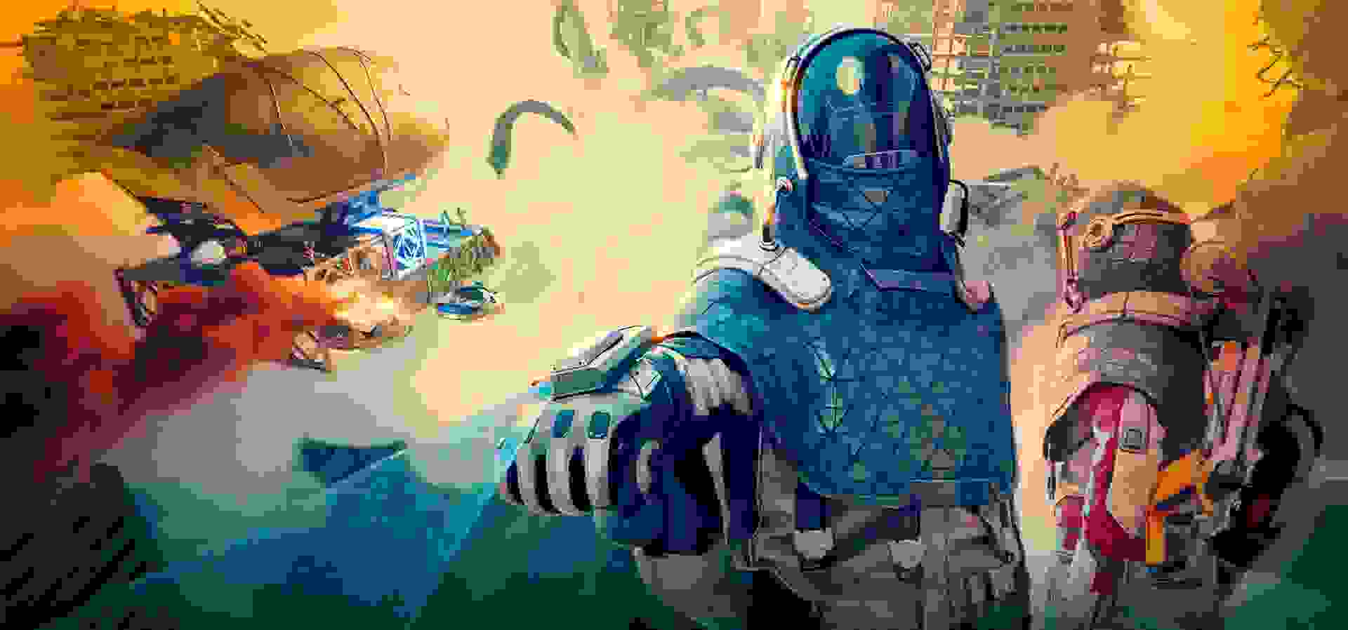 Imagem de fundo do produto Forever Skies - PS5