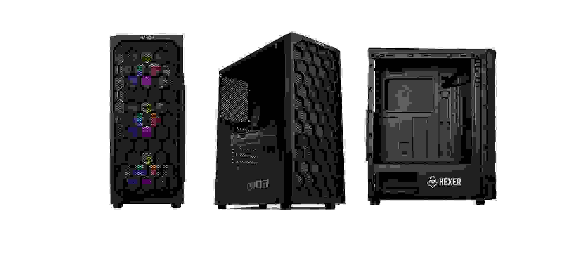 Imagem de fundo do produto PC Gamer Mancer, Intel i5, GTX 1650 4GB, 8GB DE RAM, HD 1TB, Fonte 500W 80 Plus