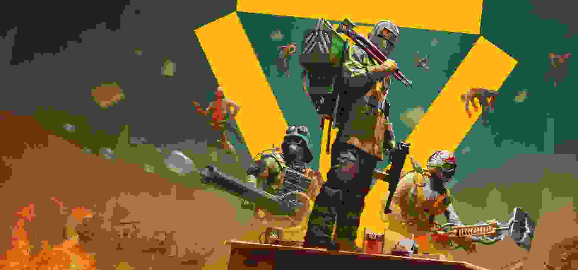 Imagem de fundo do produto FBC: Firebreak - PS5