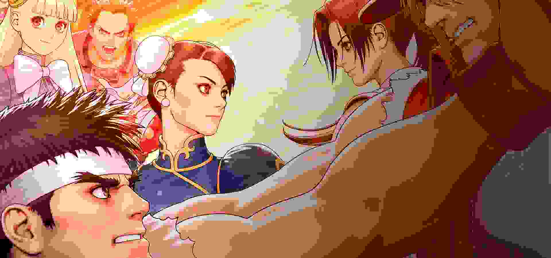 Imagem de fundo do produto Capcom Fighting Collection 2 - PS4 & PS5