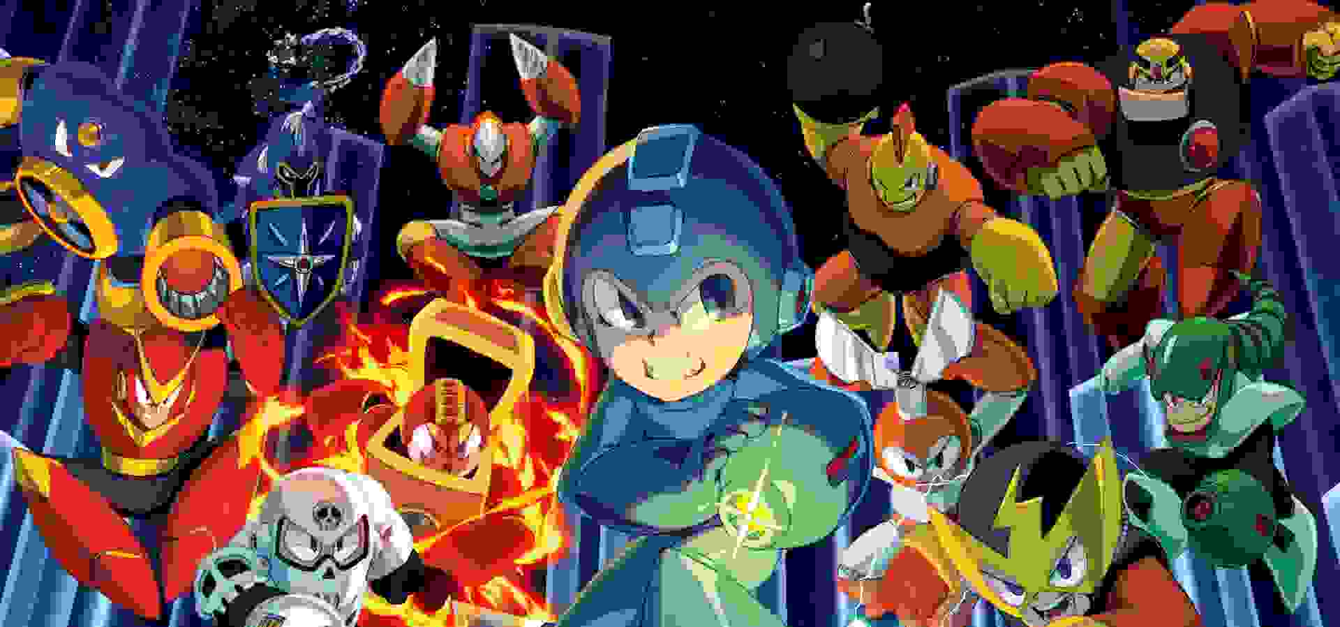 Imagem de fundo do produto Mega Man® Legacy Collection PS4 - Físico