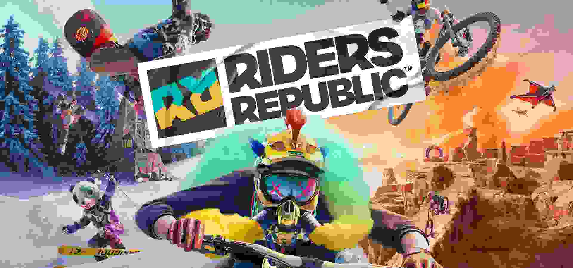 Imagem de fundo do produto Riders Republic™ - PS4 & PS5