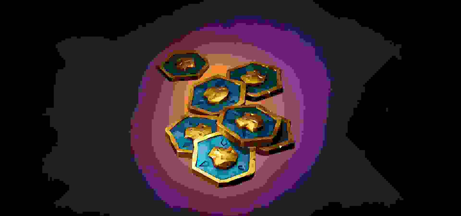 Imagem de fundo do produto Sea of Thieves Castaway’s Ancient Coin Pack 550 Coins