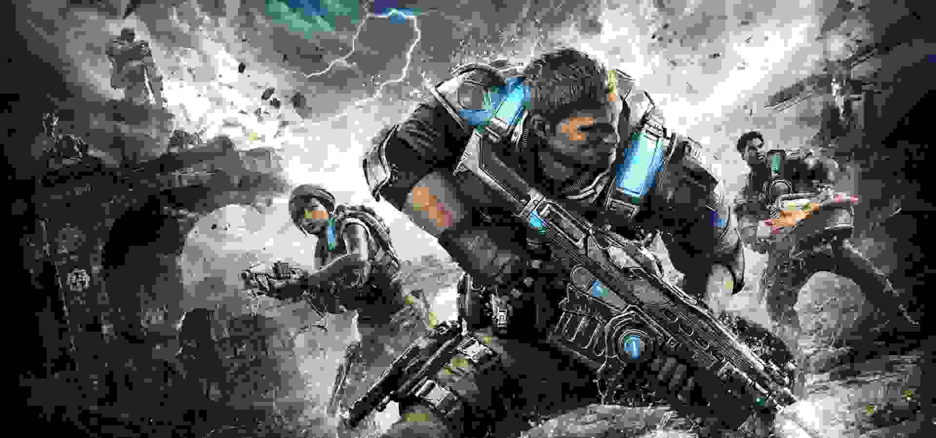 Imagem de fundo do produto Gears of War 4 - Xbox One