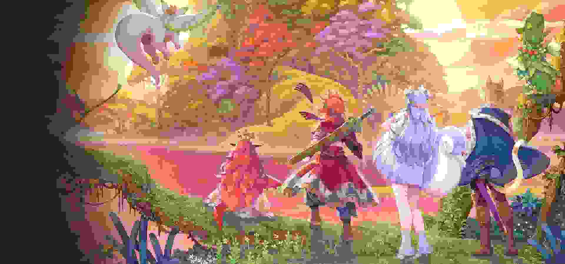 Imagem de fundo do produto Visions of Mana PS5 - Físico