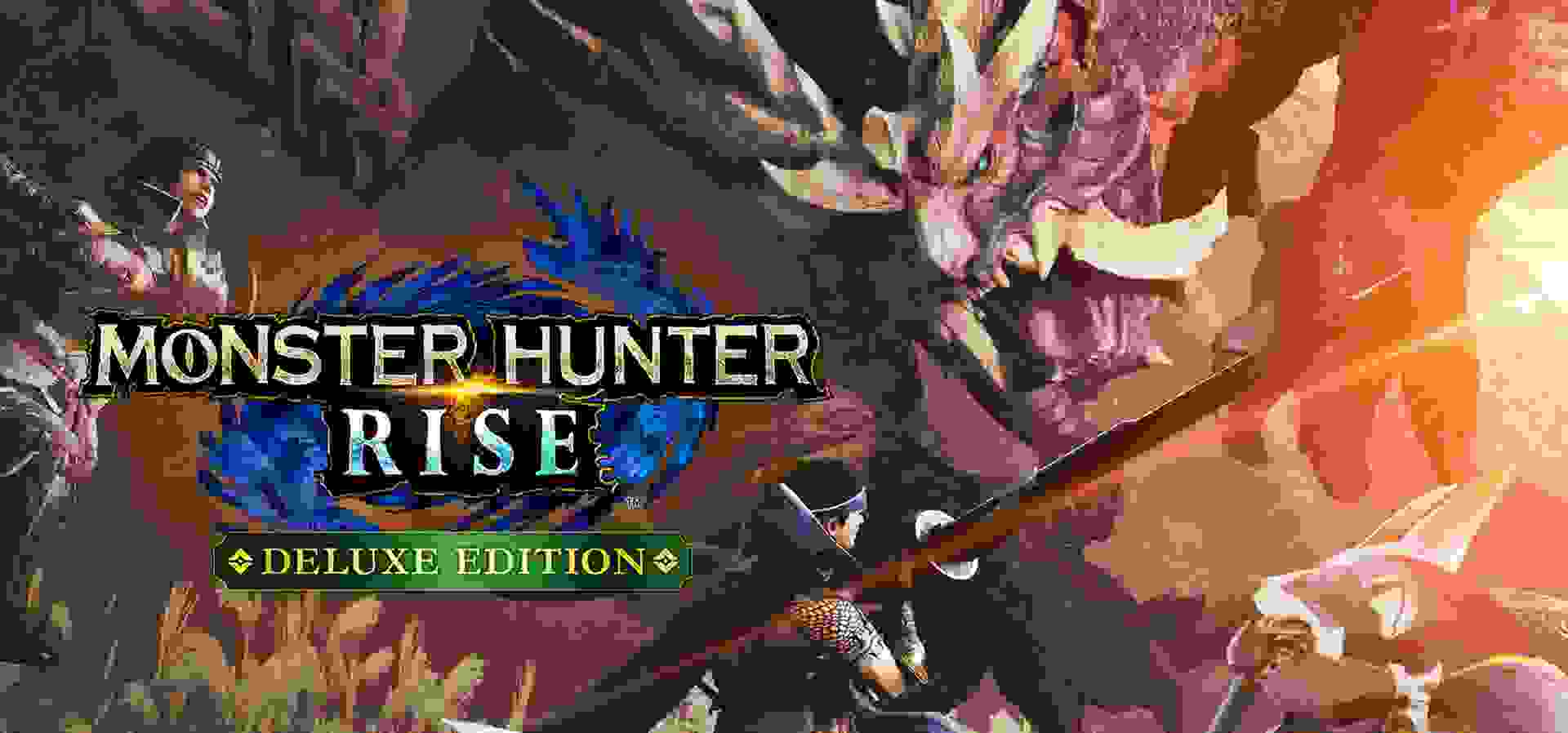 Imagem de fundo do produto Monster Hunter Rise Deluxe Edition - PS4 & PS5