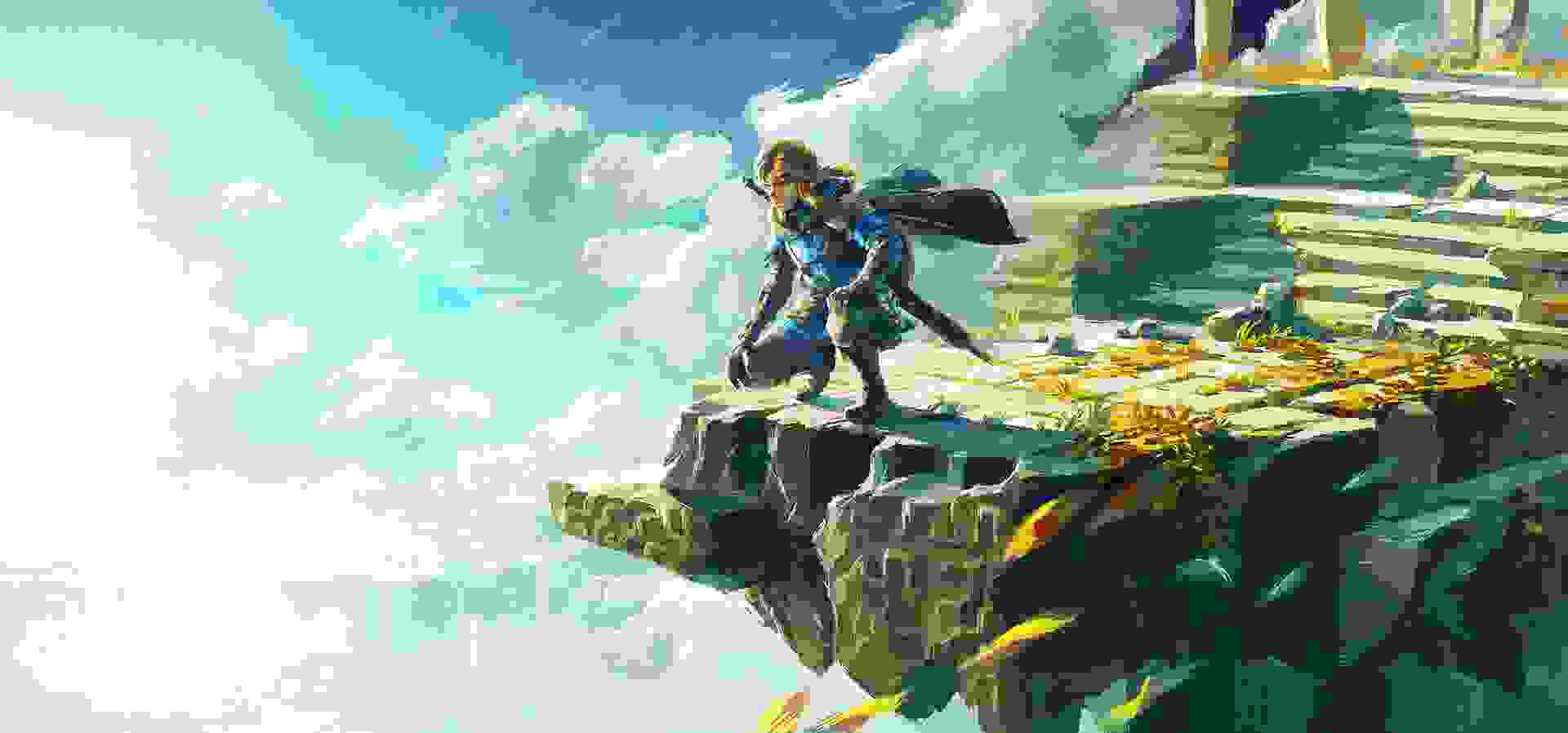 Imagem de fundo do produto The Legend of Zelda™: Tears of the Kingdom Switch 2 - Físico