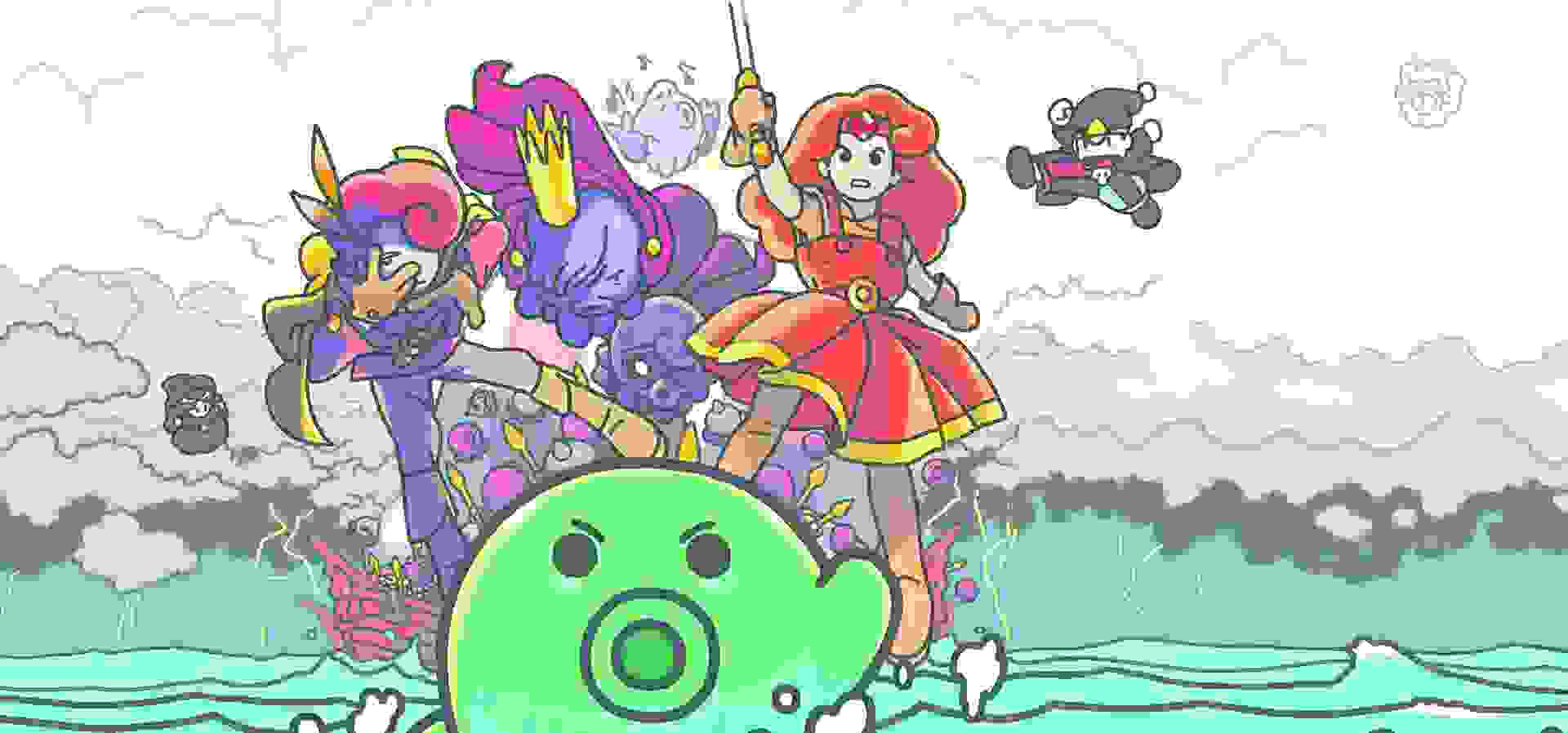 Imagem de fundo do produto Save me Mr Tako: Definitive Edition - Switch