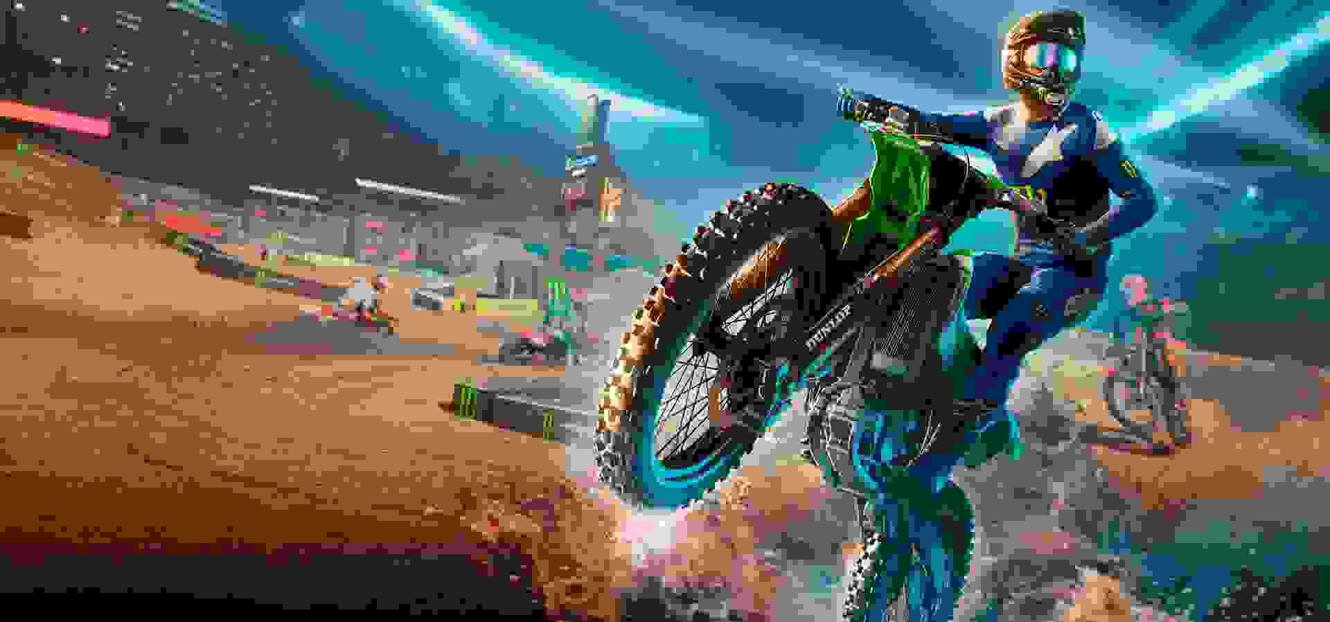 Imagem de fundo do produto MX vs ATV Legends 2024 Monster Energy Supercross - Xbox One e Series X|S