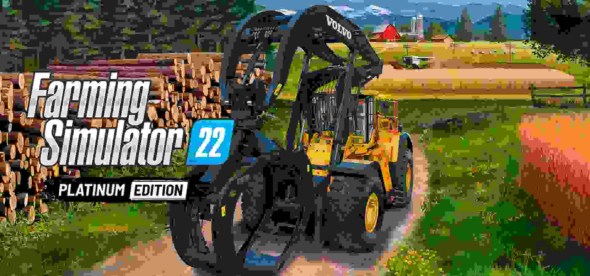 Imagem de fundo do produto Farming Simulator 22 Platinum - Xbox One e Series X|S