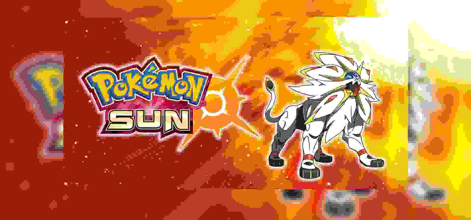 Imagem de fundo do produto Pokémon Sun - 3DS