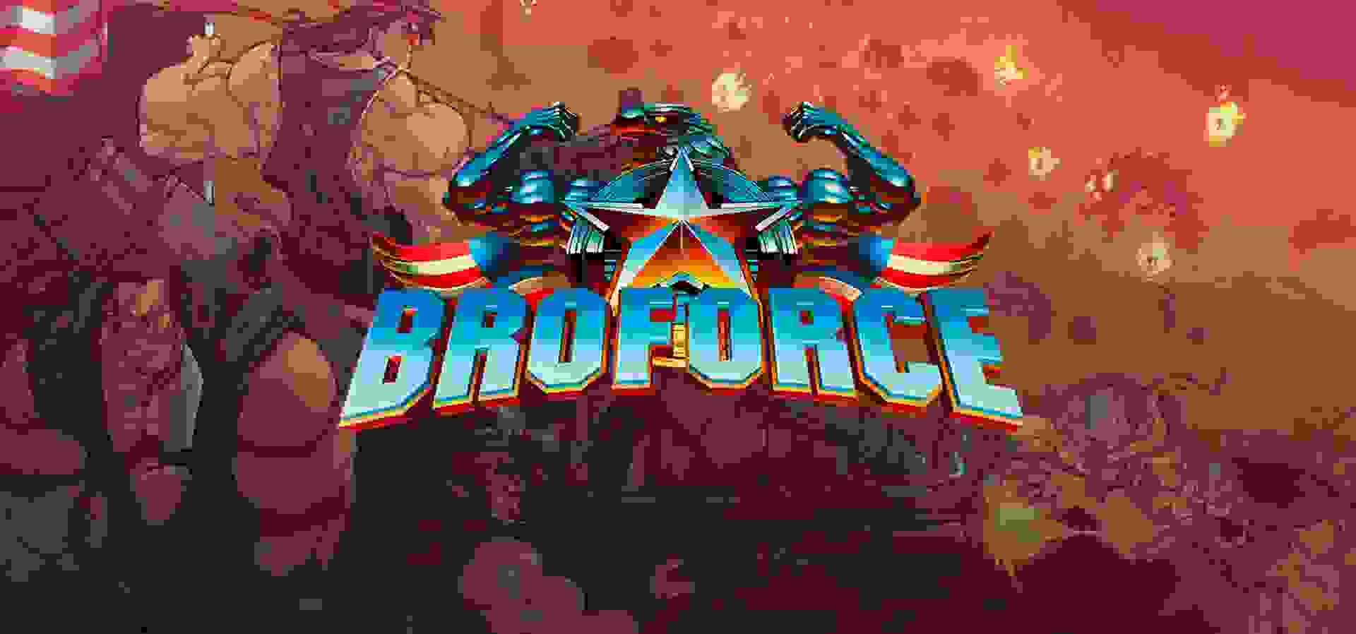 Imagem de fundo do produto Broforce - Xbox e PC